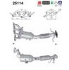 MAZDA Z6Y22050XC Catalytic Converter